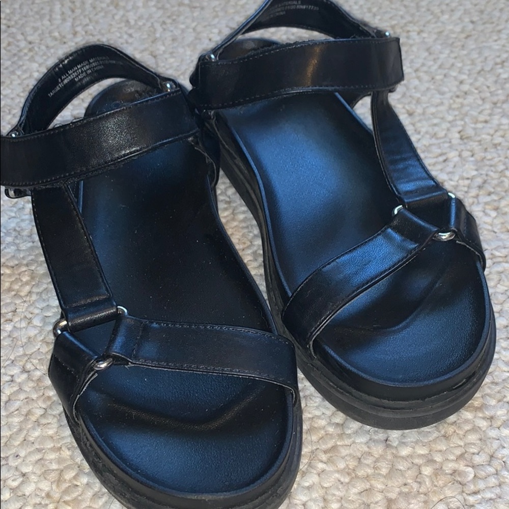 Strappy platform sandals